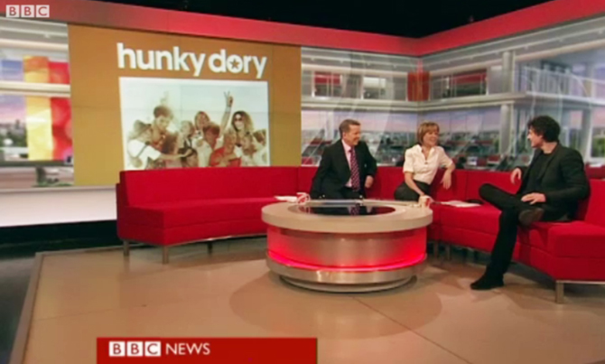 Hunky Dory_BBC Breakfast